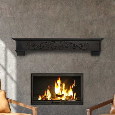 Roma Fireplace Mantel with Corbels