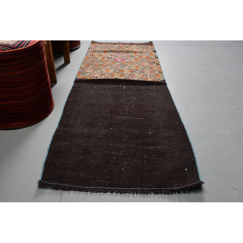 Tapis moderne, tapis turcs, tapis rétro, tapis tissés à plat, kilim, tapis noirs, tapis de couloir rétro