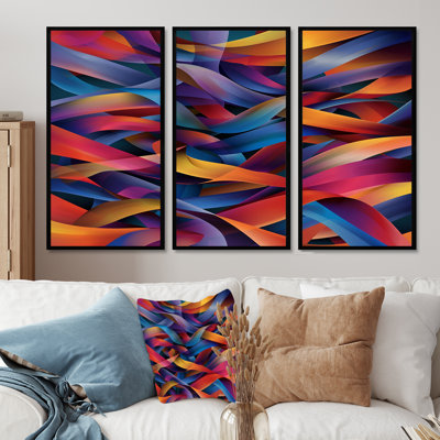 Ensemble d'art mural Creigh - Waves