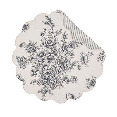 Floral Round Placemat