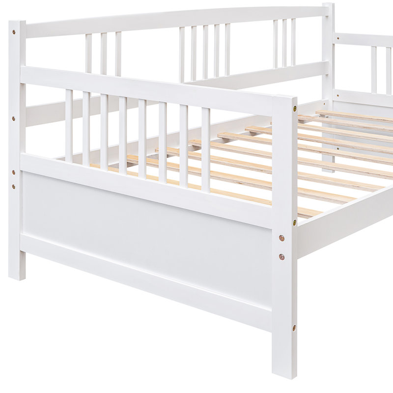 Modern Solid Wood Daybed, White