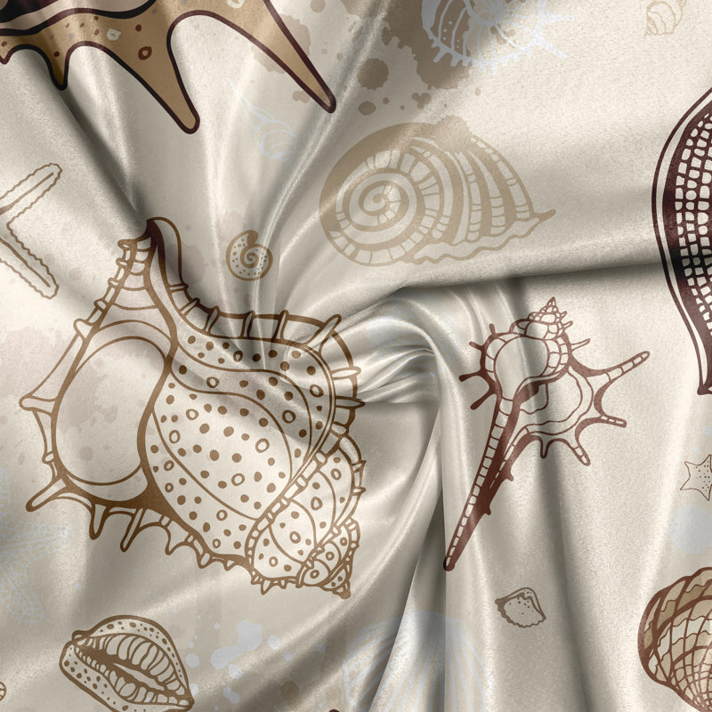 Chimdi Polyester Semi Sheer Curtain Pair