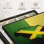 Drapeau jamaïcain, impression sur toile
