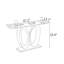 Console en pierre frittée de style italien-669786433