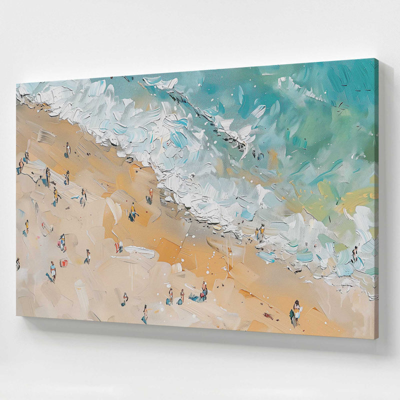 Sandy Serenade, Large Canvas Print, 48" H x 72" W