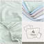 Ensemble de draps en percale 100% coton lavé - comprend 1 drap plat, 1 drap-housse et 2 taies d'oreiller-129479920-129479922