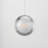 Aliese 1 - Light Polished Chrome LED Single Pendant