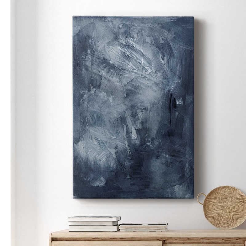 In Too Deep II - peinture sur toile tendue, H 18 po x l 12 po x P 1 po