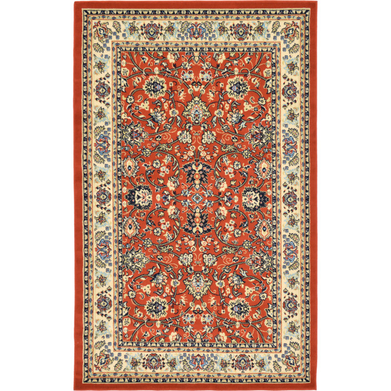 Hanan Floral Indoor Rug, Rectangle 9'10" x 13'1"