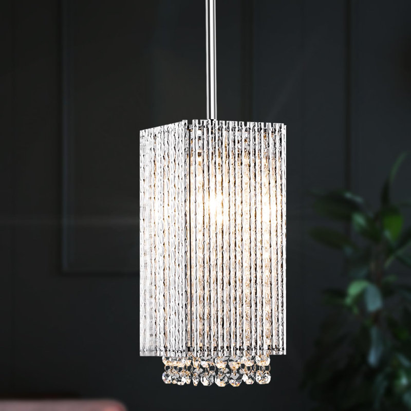 Luminaire suspendu en forme de B à 1 lumière Jenave
