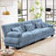 Canapé modulaire capitonné en chenille pour salon-142689249-142689251