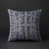 Bleu marine / motif floral blanc sélectionné