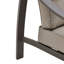 Umbriax Aluminum Outdoor Sofa In Brown