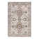 Non-Slip Machine Washable Oriental Brown/Beige Area Rug
