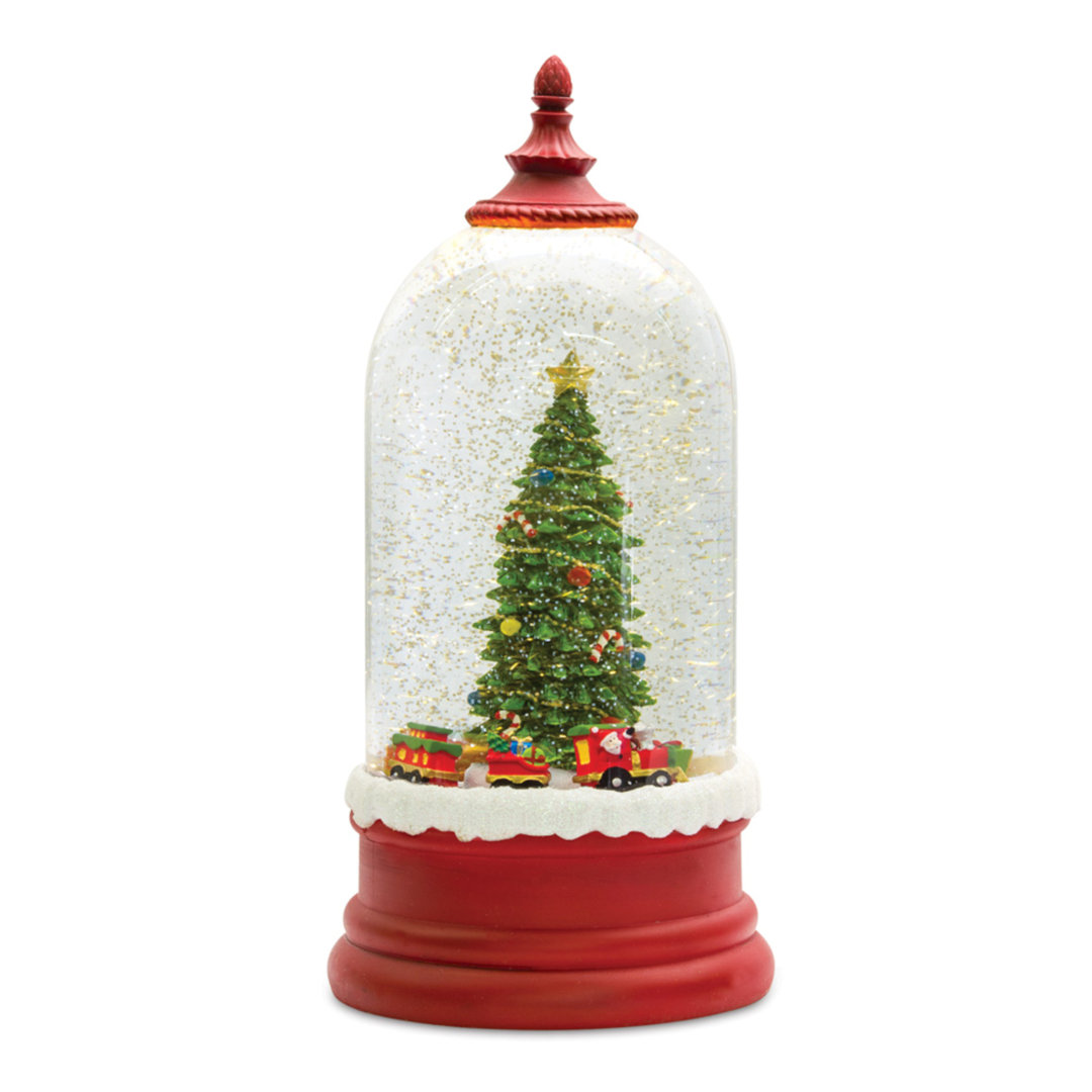 Plastic Snow Globe with Tree The Holiday Aisle®