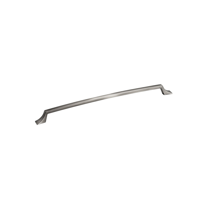 Poignée barre 12 5/8" au centre, Nickel antique
