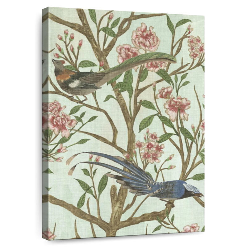 Brampt Delicate Chinoiserie II, 48" H x 32" W
