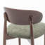 Chaise d'appoint rembourrée en bois massif-342170769