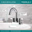 Robinet de salle de bain central à deux poignées avec drain Precept-35980967
