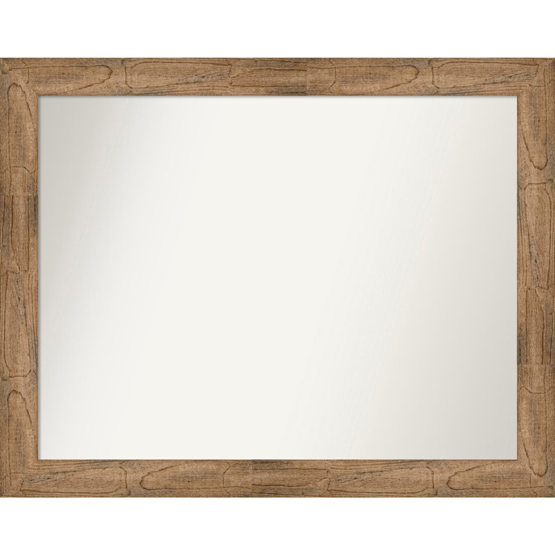 Timmy Solid Wood Wall Mirror, Rectangle, 34.5" x 43.5"