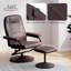 Fauteuil inclinable ergonomique avec repose-pieds Bernalee-1130625545