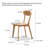 Babbette Solid Wood Side Chair Dining Chair-1645830688