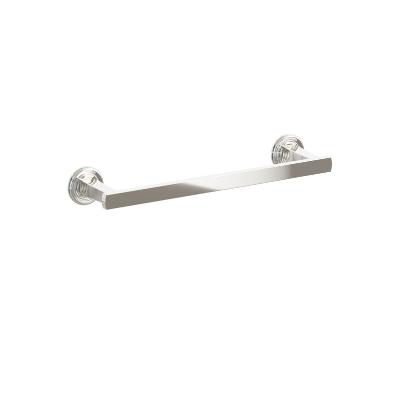 Porte-serviettes Emtek, Nickel poli, H 1,625 po x L 13,375 po x P 3,125 po