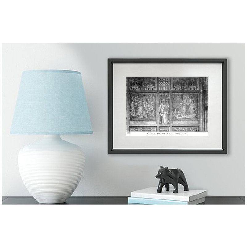 Chester, Cathedral, Mosaic 'Abraham' 1895 by Francis Frith - Single Picture Frame Print, 40cm H x 50cm W x 2.3cm D