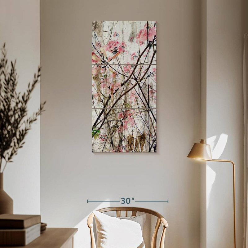 Here's The Spring, 62" H x 30" W