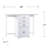 48'' x 15.75'' Crafting Storage Cabinet-39853830