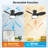 32 inch Quiet Ceiling Fan with Light and Remote Control-18681215