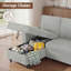  Canapé-lit convertible en tissu 74,8 po Bergvin-236370404