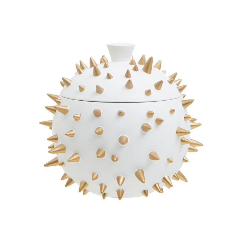 Aidrian Abstract Decorative Box, 19cm H x 21cm W x 20cm D