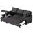 83.5''sleeper Sofa Couch With Pullout Bed, L-shaped Convertible Couches-1678732944