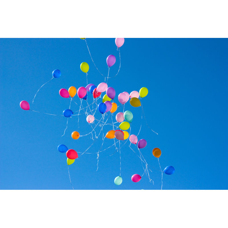 Balloons by Baydavn0211 - Wrapped Canvas Print, 30cm H x 46cm W x 3.8cm D