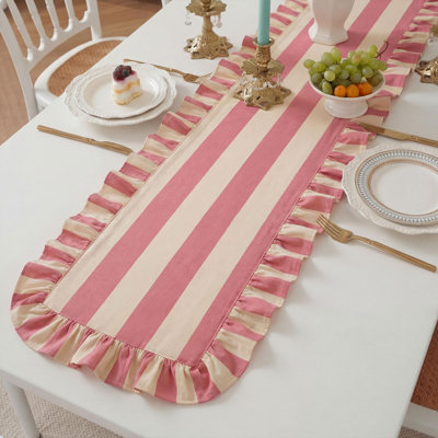 Chemin de table Ruffle Edge