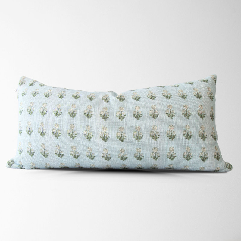 Arabella Block Print Pillow Cover