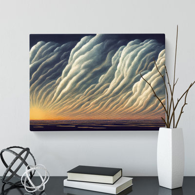 Stormy Cloud View Vol.2 - Wrapped Canvas