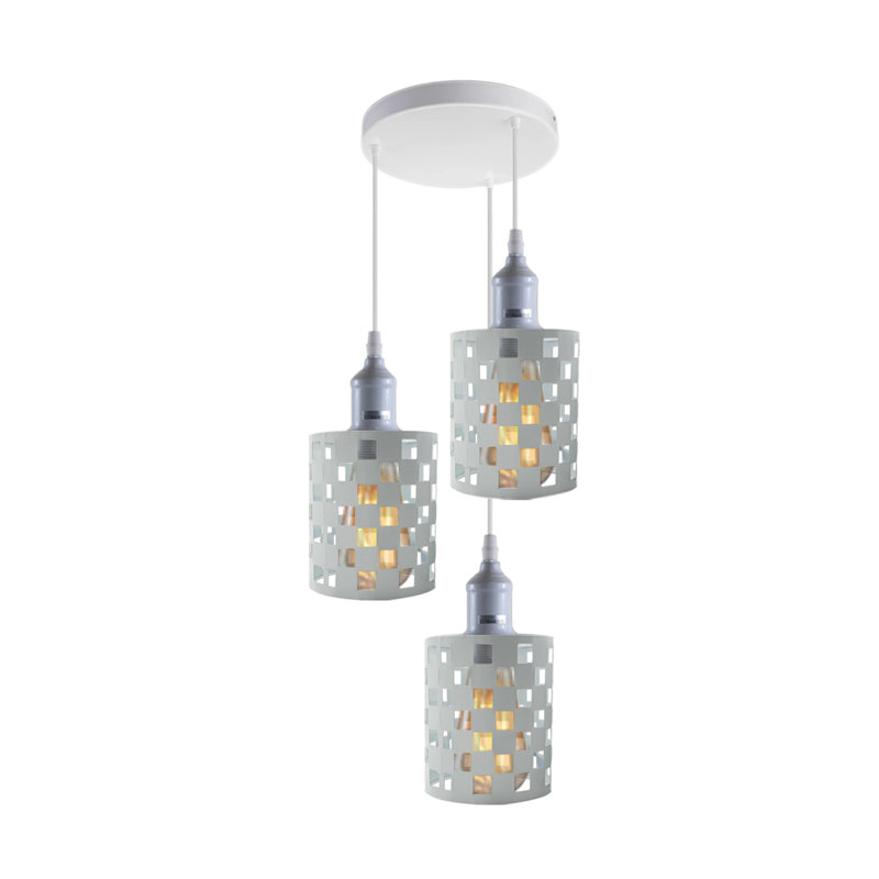 Cru 3 - Light White Cluster Pendant
