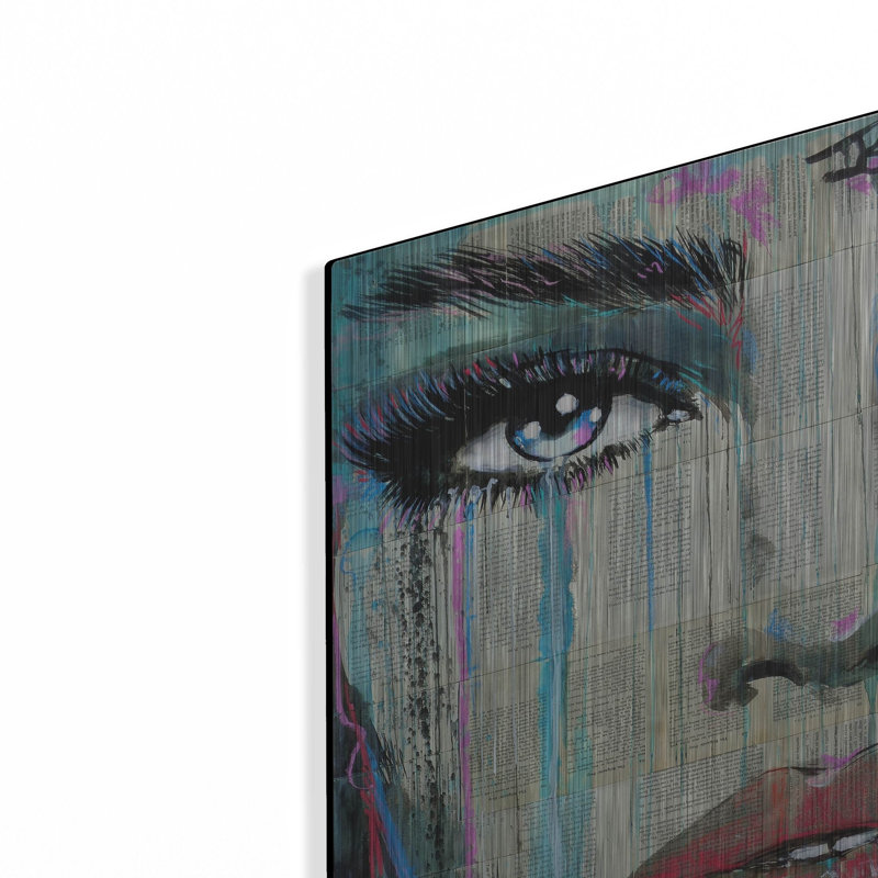 «Faraway» par Loui Jover, art mural en métal, 16 po x 24 po, H 16 po x l 12 po