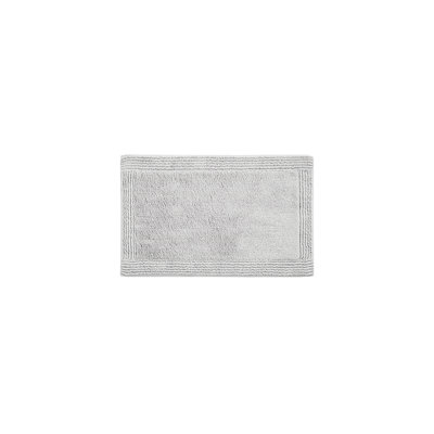 Tapis de bain réversible 100% coton touffeté 3000 g / m² gris