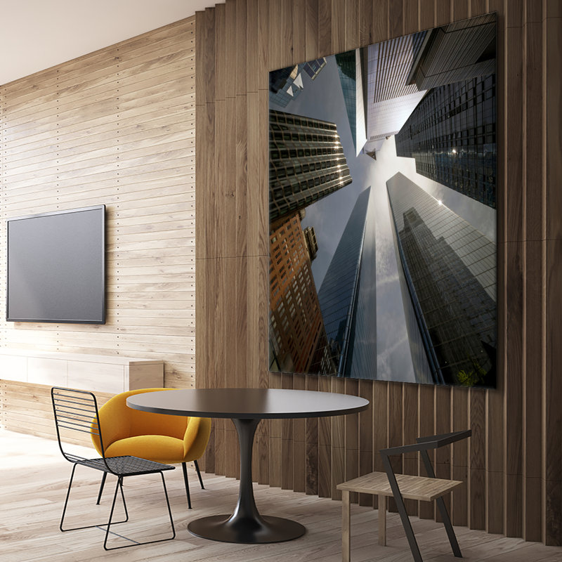 " Sky High ", 72" H x 72" W x 1.5" D