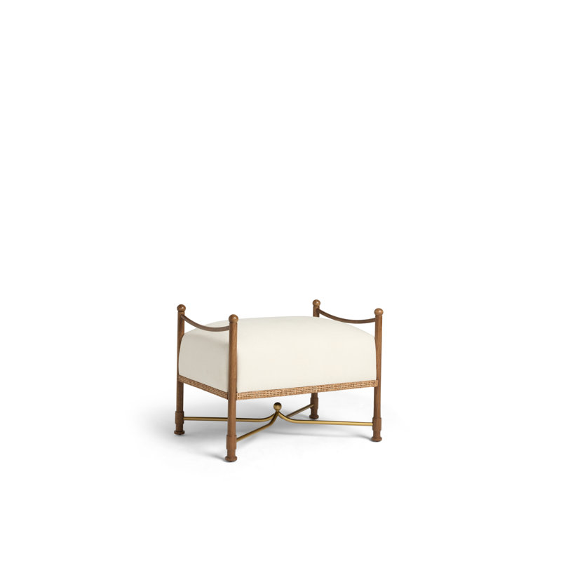 Lilac Upholstered Stool