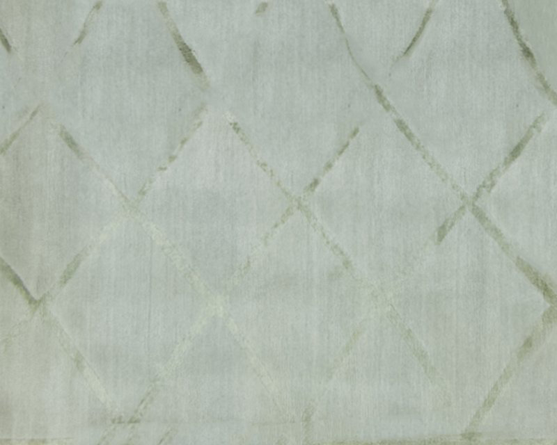 Hand Woven Silk and Wool Area Rug