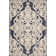 Danyea Oriental Medallion Navy Area Rug