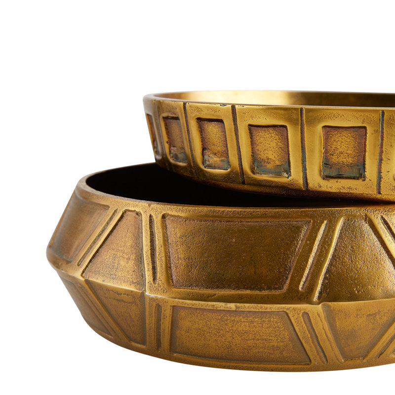 Millenia Stacked Large Centerpiece, Set Of 2