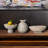 Ousainou Textured Blanton Taupe Rounde Vase