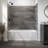 Palisade 25.6 in. x 14.8 in. Interlocking Vinyl Waterproof Wall Tiles-2128885921