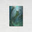 Art mural en métal Beachcrest Home ™ «Turquoise Splash One» par Steve Hunziker-2001697732