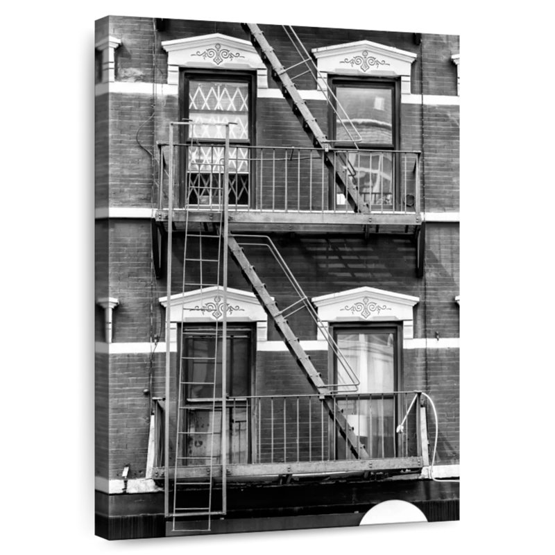 Lilie New York Facade I, H 39 po x l 26 po